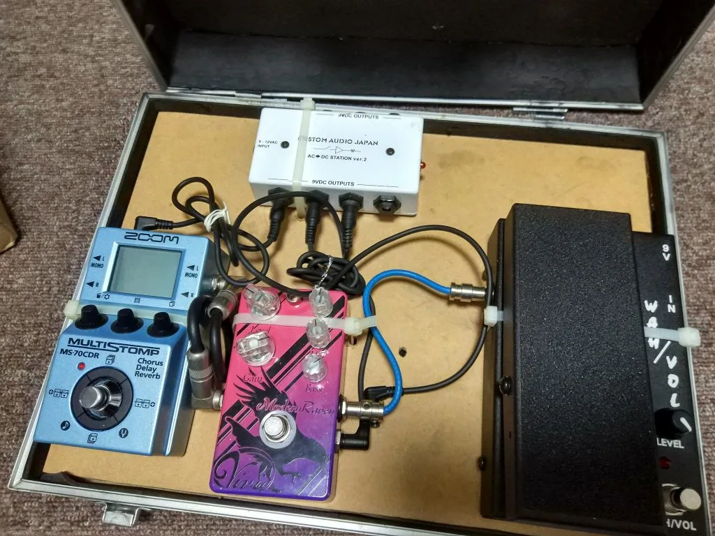 エフェクトボードはMDF合板とタイラップを使え