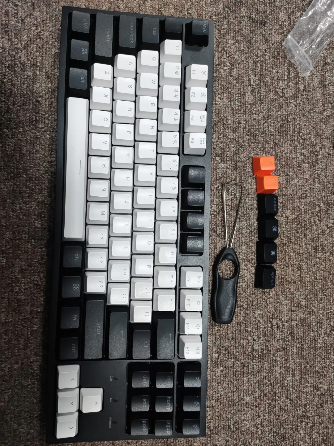 Keychron C1のファームウェア焼きに失敗した