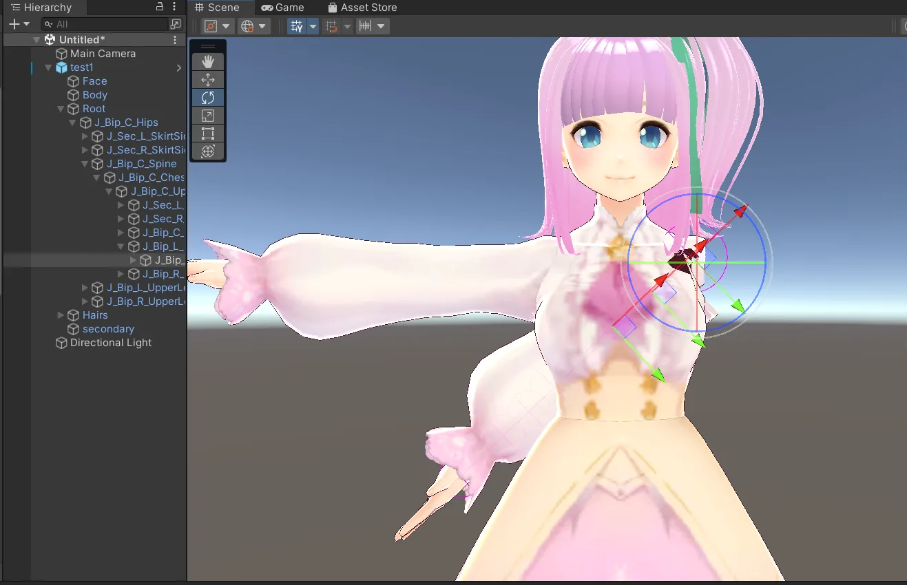 Unity2021.3.6f1に上げたらモデルのウェイトがおかしくなった