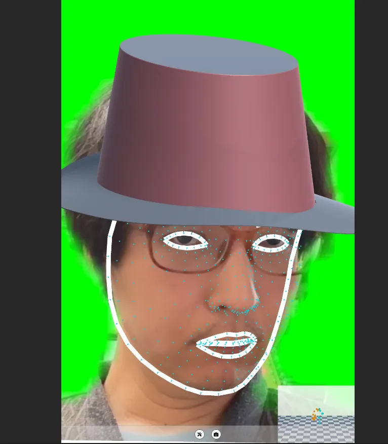 [Unity]Mediapipe FaceMeshの顔の向きの推論について