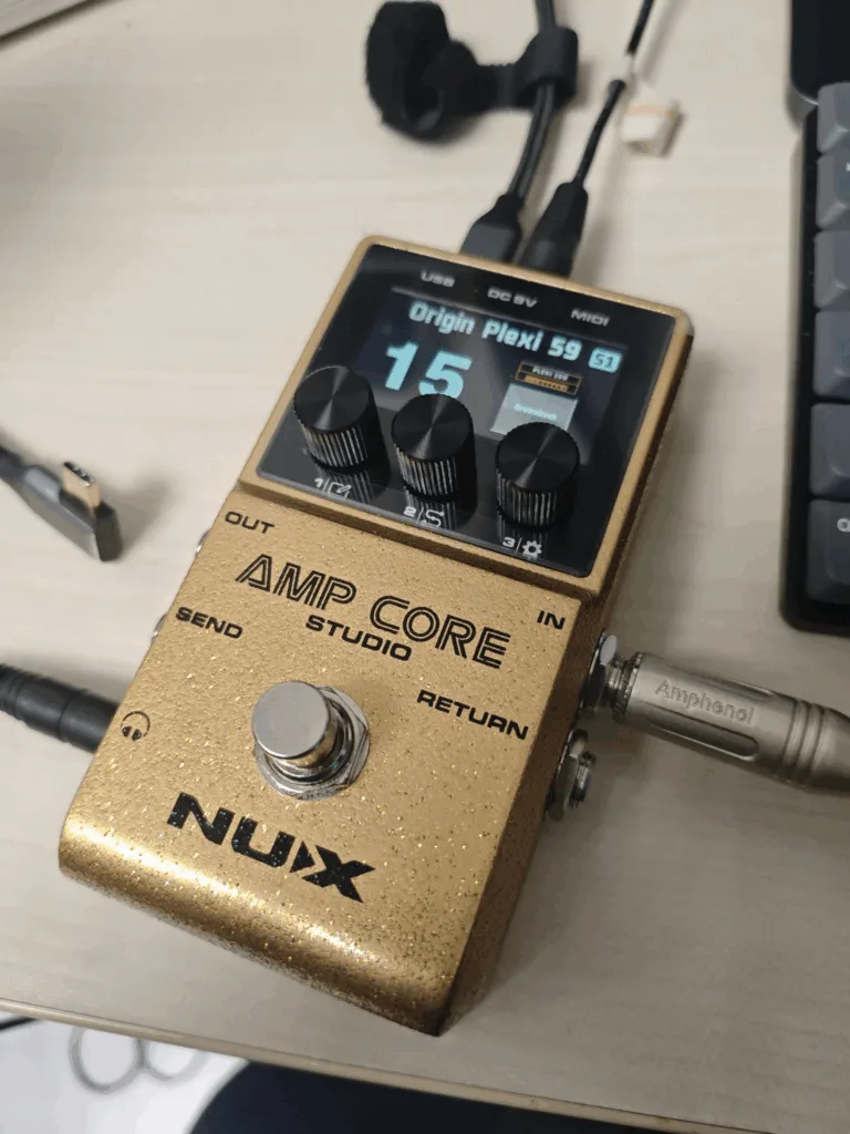 NUX Amp Core Studioを買ったメモ